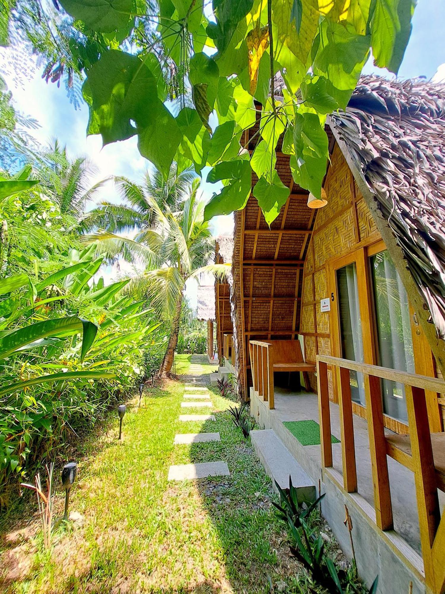فيلا Triangle Palms Siargao جنرال لونا المظهر الخارجي الصورة